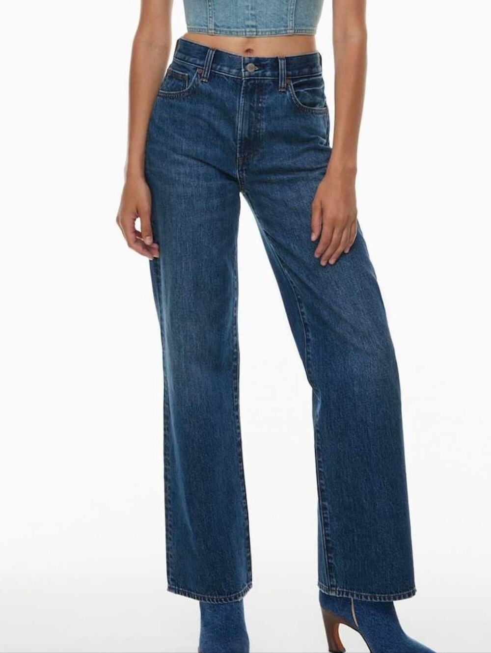 Aritzia The Forum Farrah Hi-Rise Wide Leg Jeans Size 24